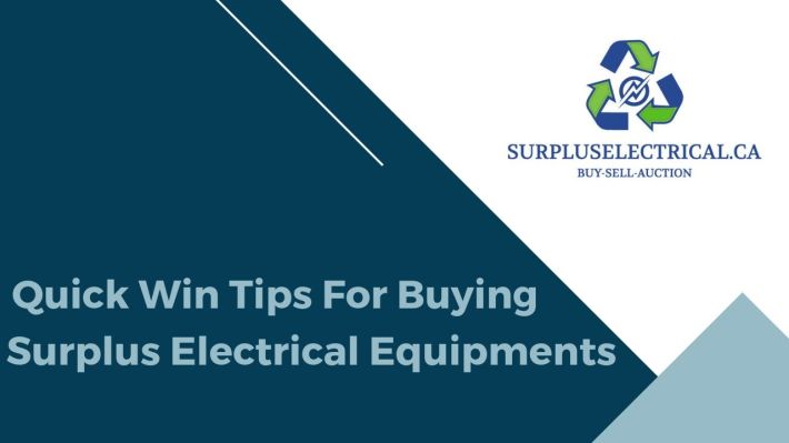 surplus electrical equipment
